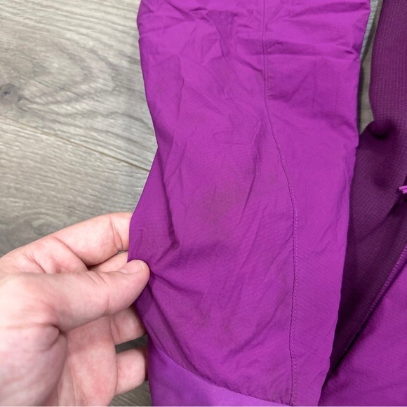 Arc'teryx Women’s Atom LT Insulated Hoody Purple Plum Full Zip Lightweight Large - Picture 6 of 11